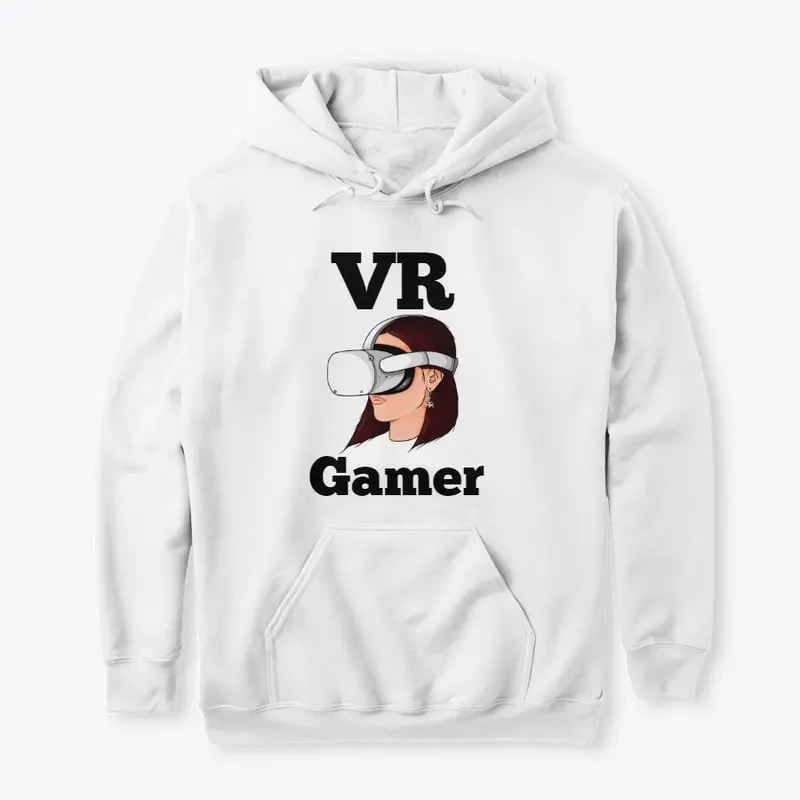 VR Gamer Girl Hoodie