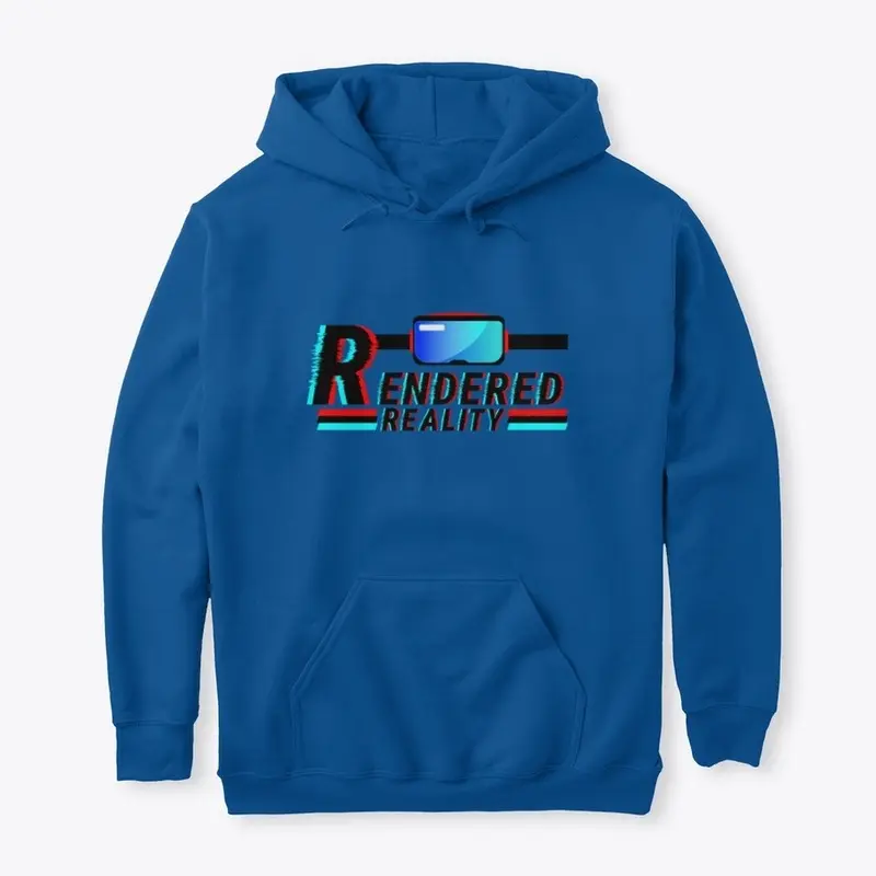 Rendered Reality 3D Pullover Hoodie