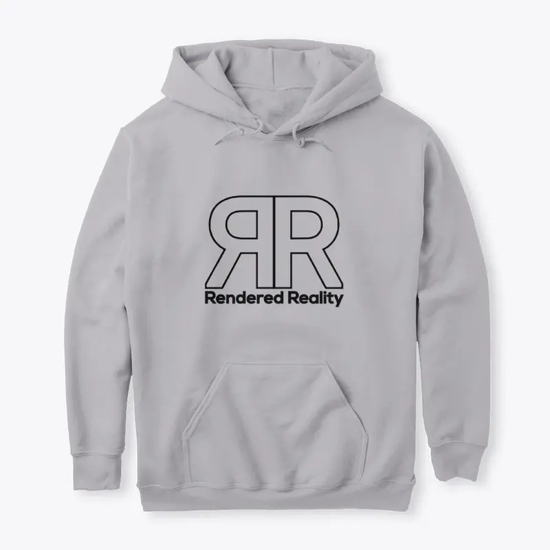 Rendered Reality Basic Logo Hoodie